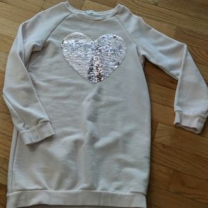 HM girls sweatshirt dress